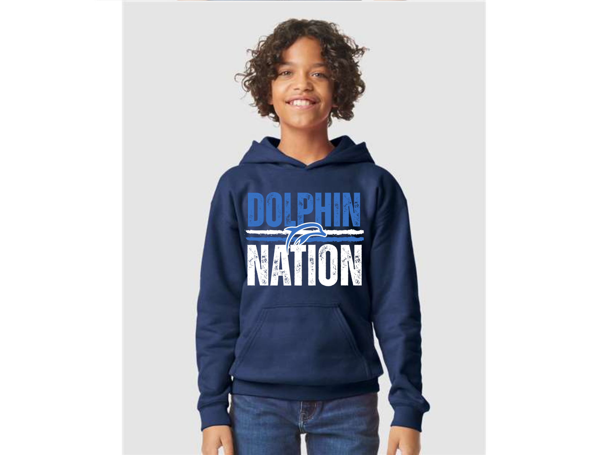 Dolphin Nation Hoodie Sweatshirt
