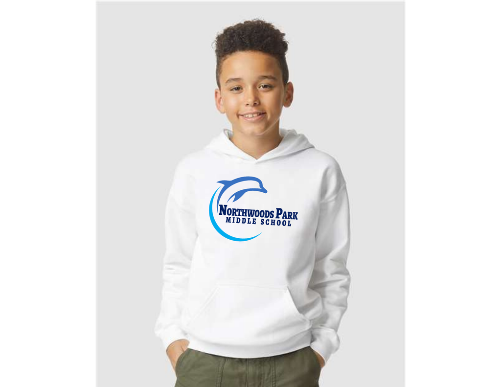 Dolphin Logo Hoodie Sweatshirt