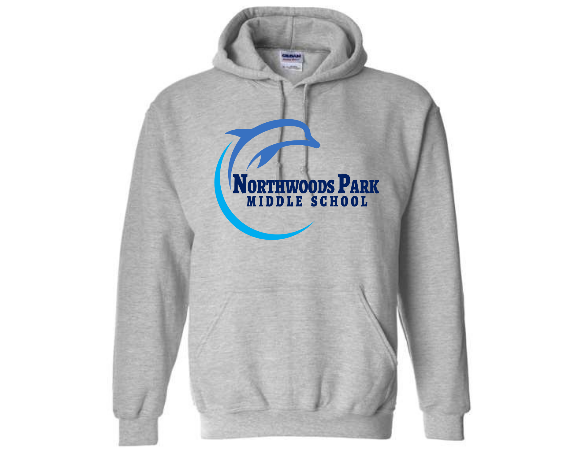 Dolphin Logo Hoodie Sweatshirt