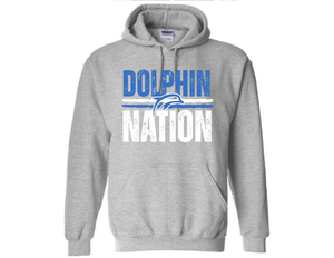 Dolphin Nation Hoodie Sweatshirt