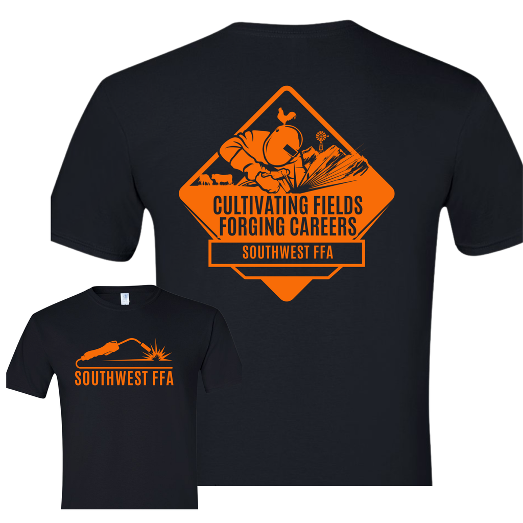 Southwest FFA Shirts Orange Design