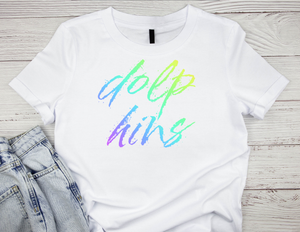 Neon Dolphins T-Shirt