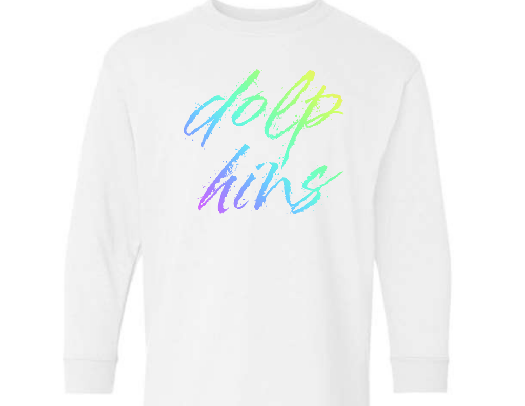 Neon Dolphins Long Sleeve T-Shirt