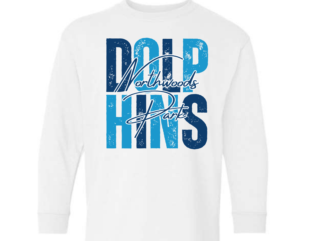 Dolphin Block Long Sleeve T-Shirt