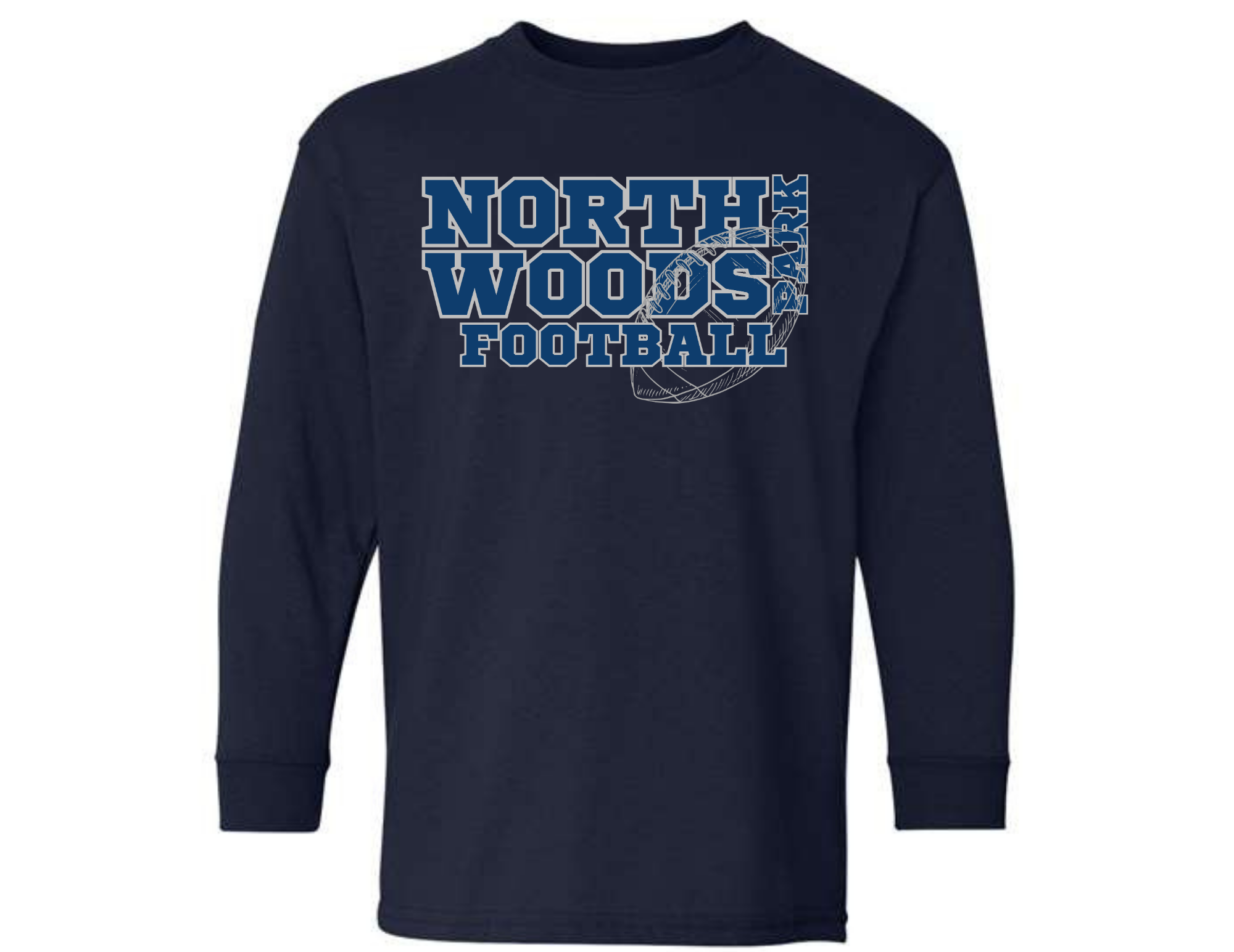 NWPM Football Long Sleeve T-Shirt