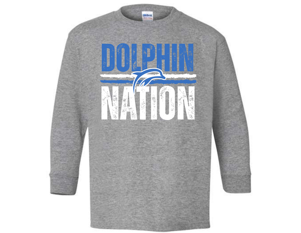 Dolphin Nation Long Sleeve T-Shirt