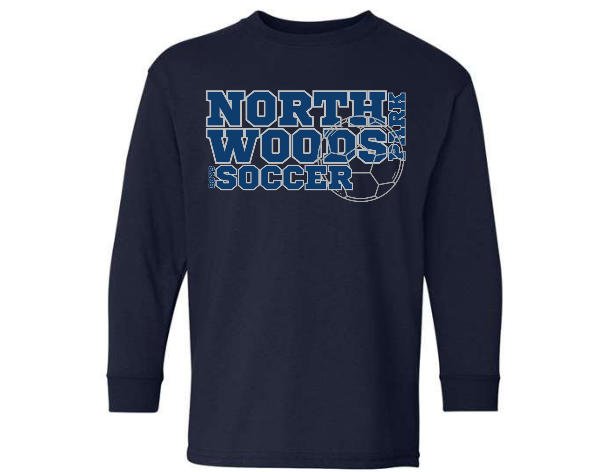 NWPM Boys Soccer Long Sleeve T-Shirt