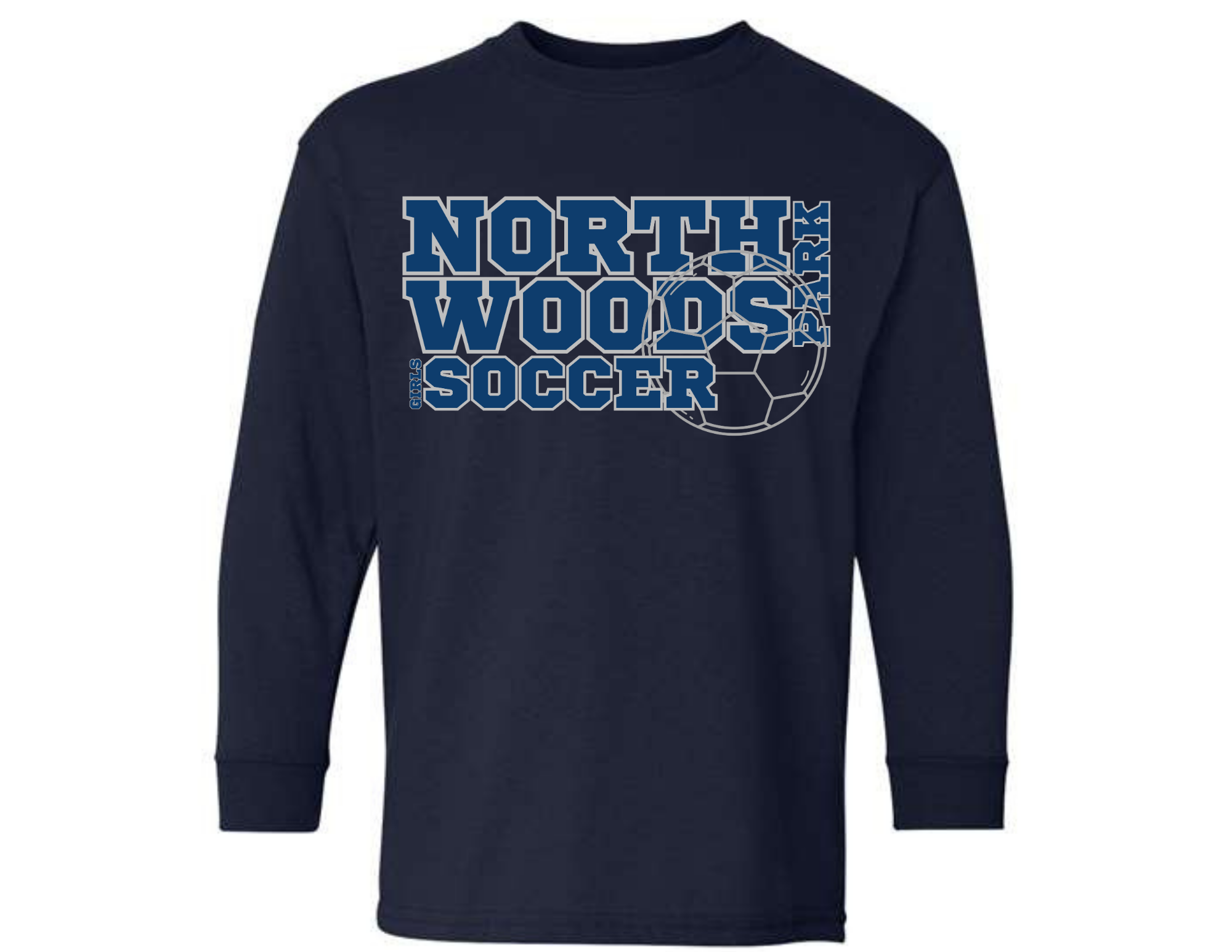 NWPM Girls Soccer Long Sleeve T-Shirt