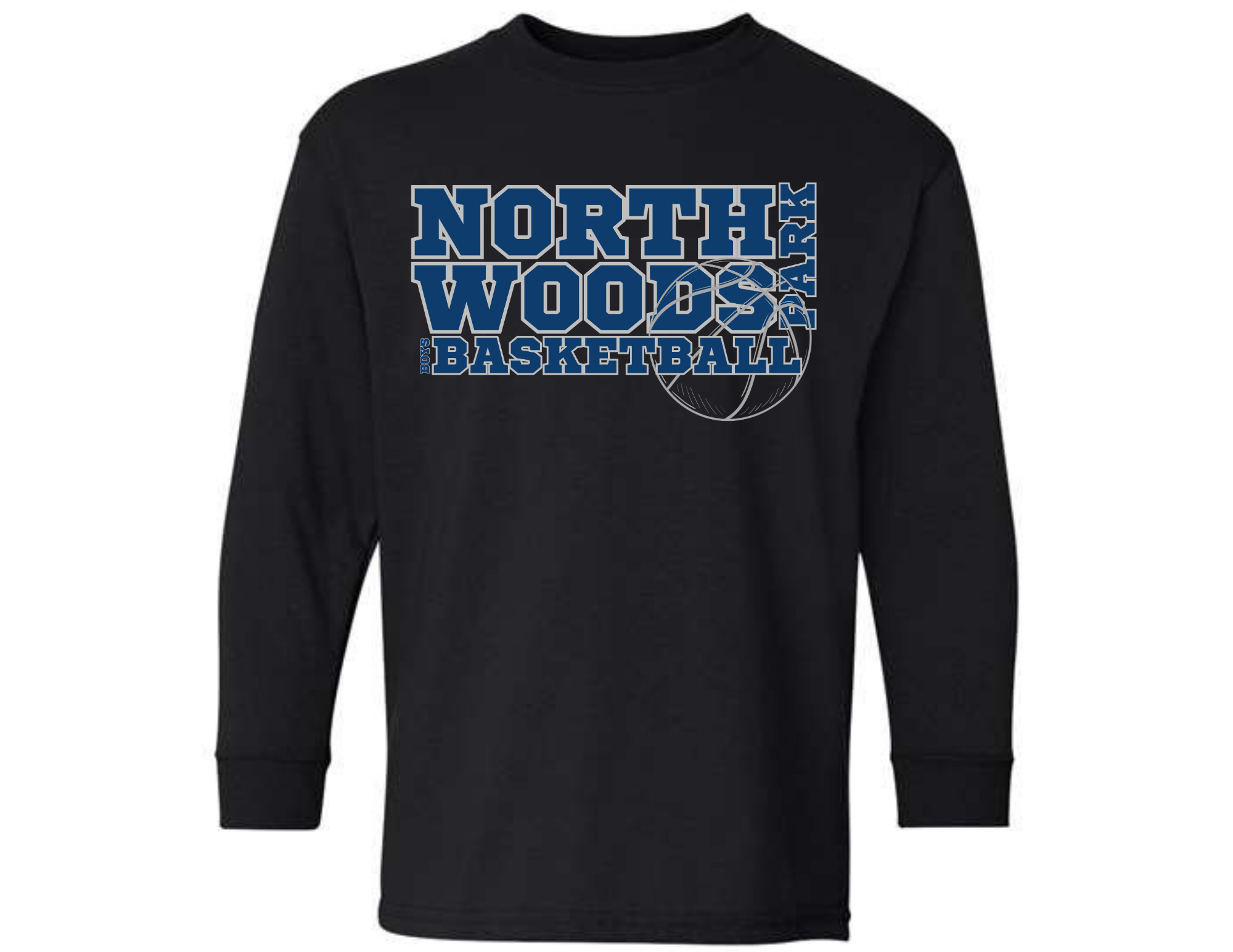NWPM Boys Basketball Long Sleeve T-Shirt