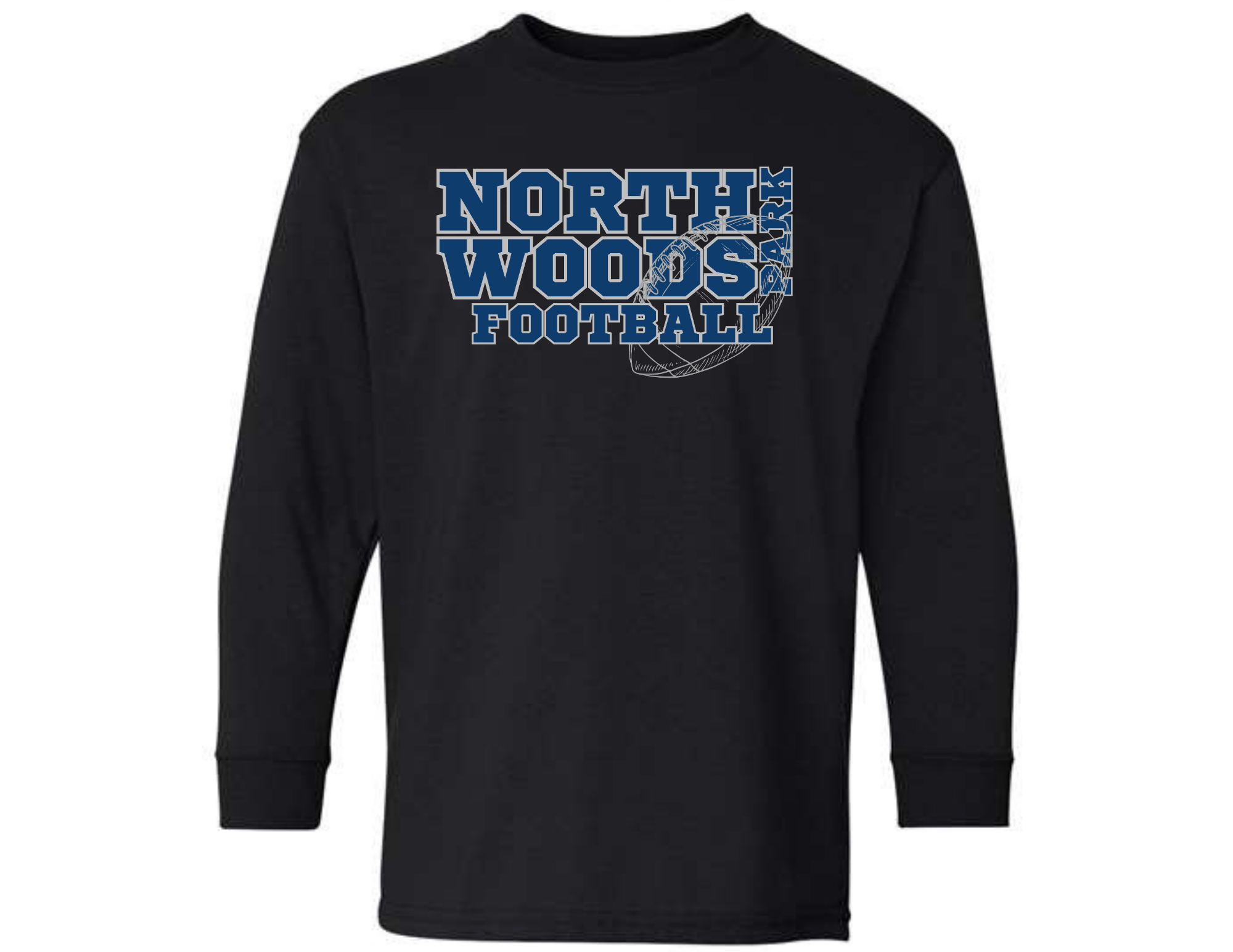 NWPM Football Long Sleeve T-Shirt