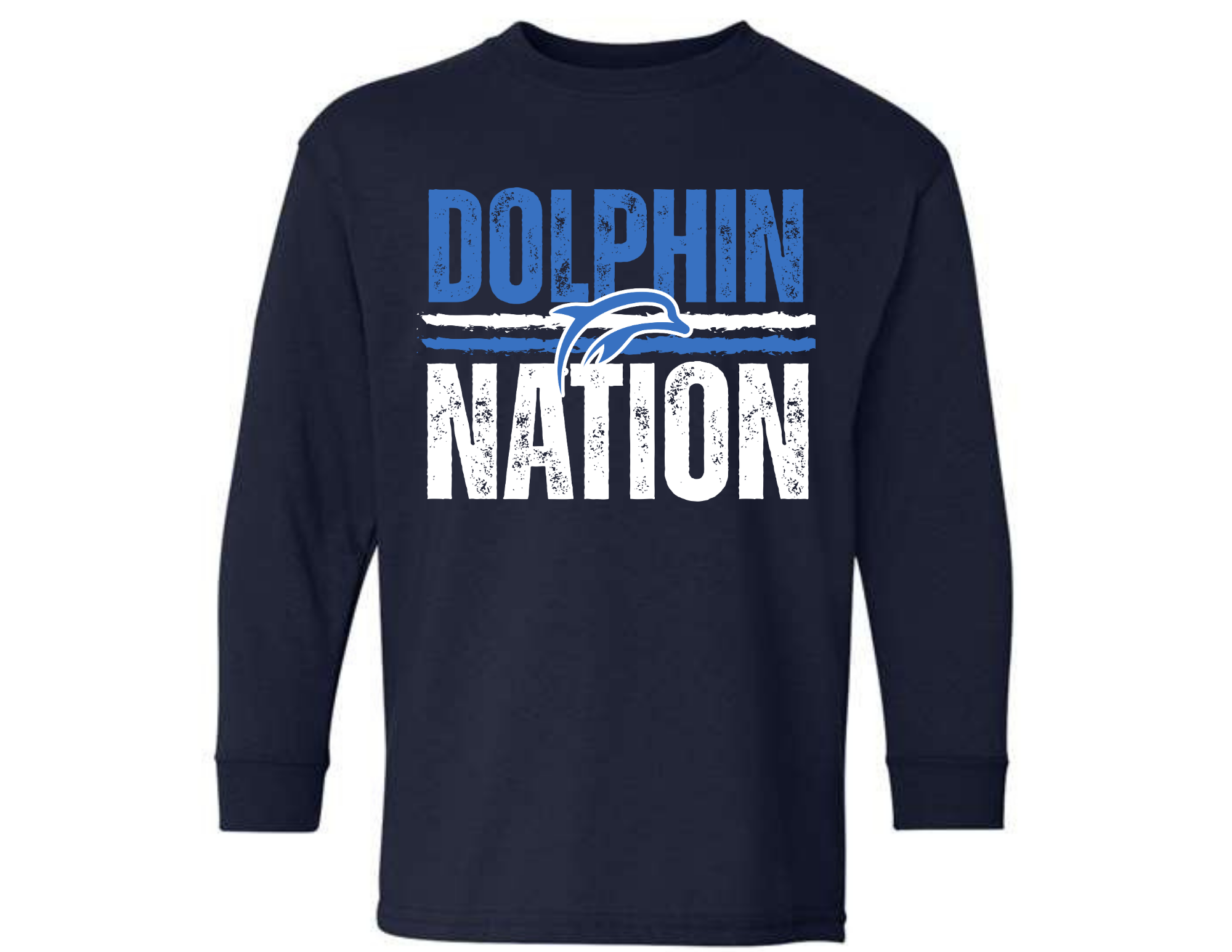 Dolphin Nation Long Sleeve T-Shirt