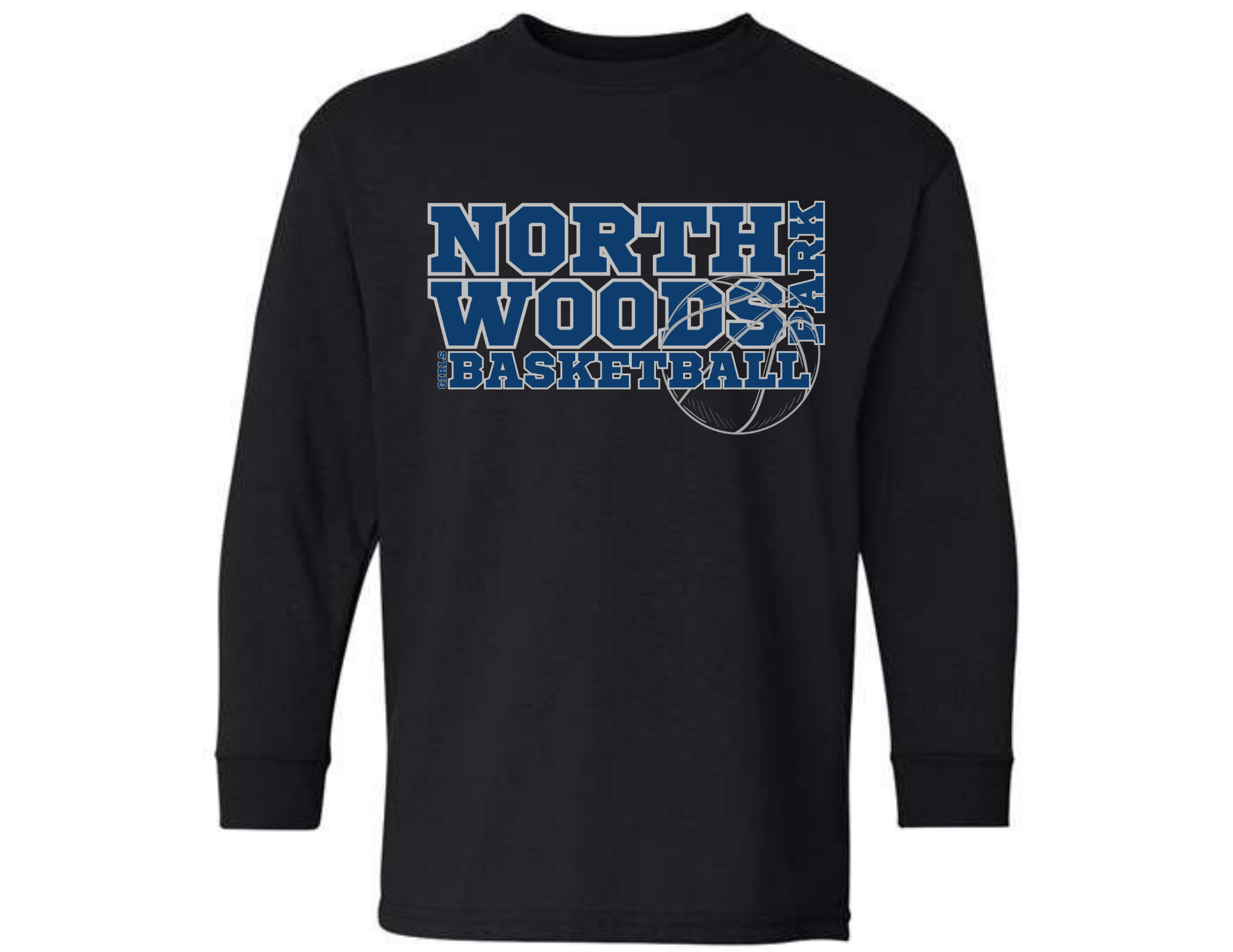 NWPM Girls Basketball Long Sleeve T-Shirt