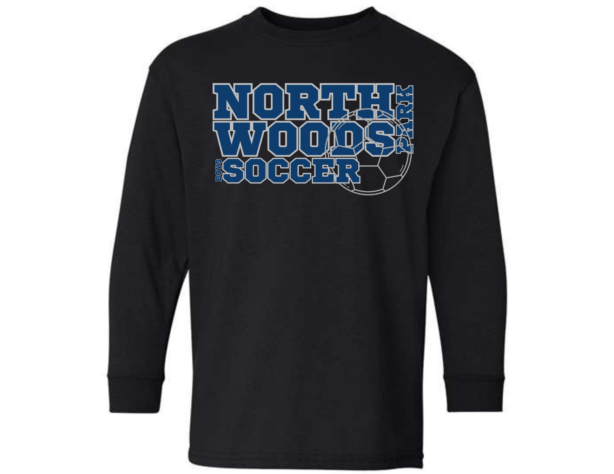 NWPM Boys Soccer Long Sleeve T-Shirt