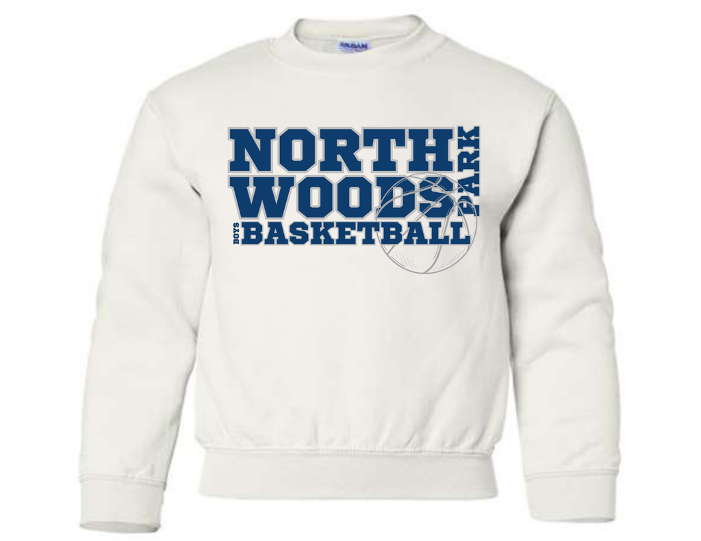 NWPM Boys Basketball Crewneck Sweatshirt