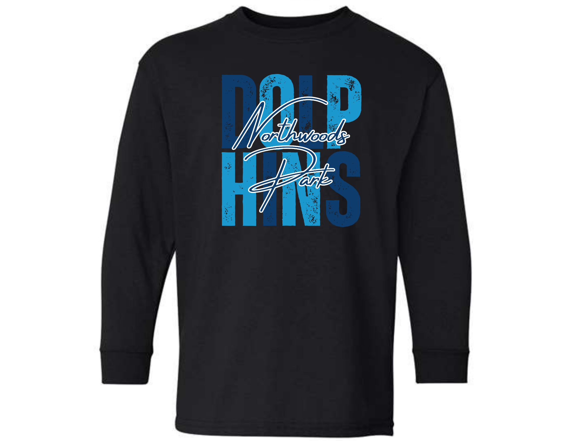 Dolphin Block Long Sleeve T-Shirt