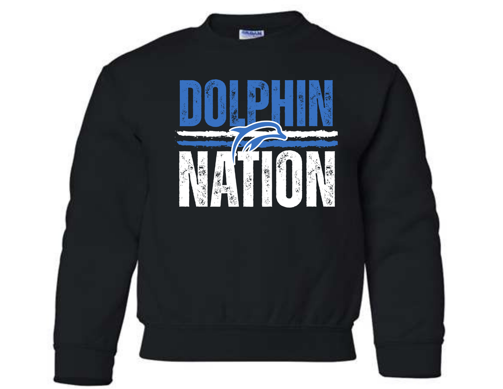 Dolphin Nation Crewneck Sweatshirt