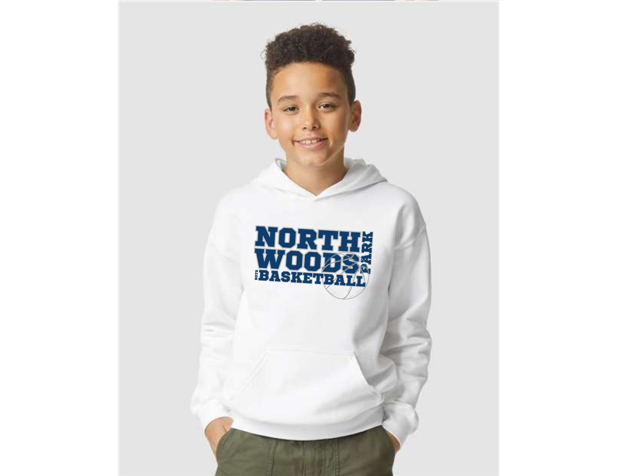 NWPM Boys Basketball Hoodie Sweatshirt