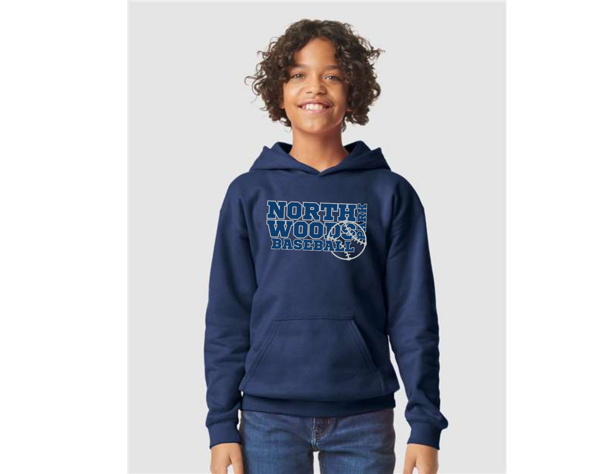 NWPM Baseball Hoodie Sweatshirt