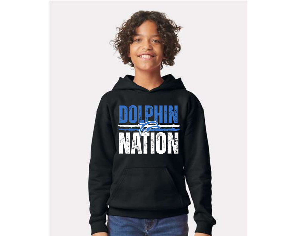 Dolphin Nation Hoodie Sweatshirt