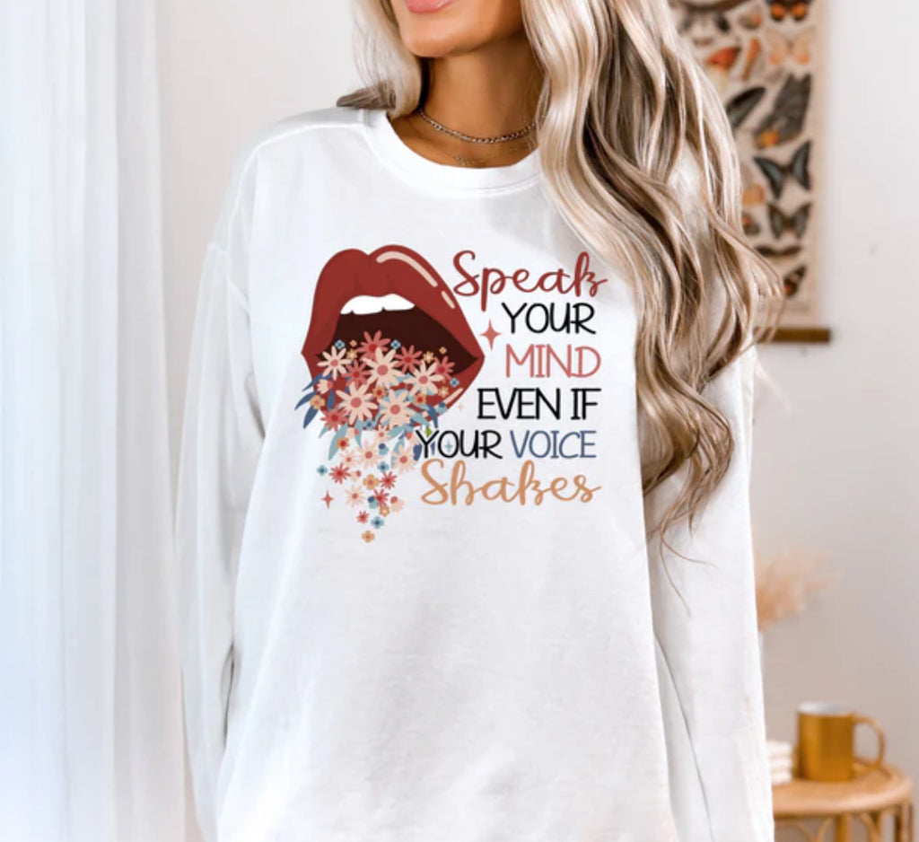 Speak Your Mind Tshirt