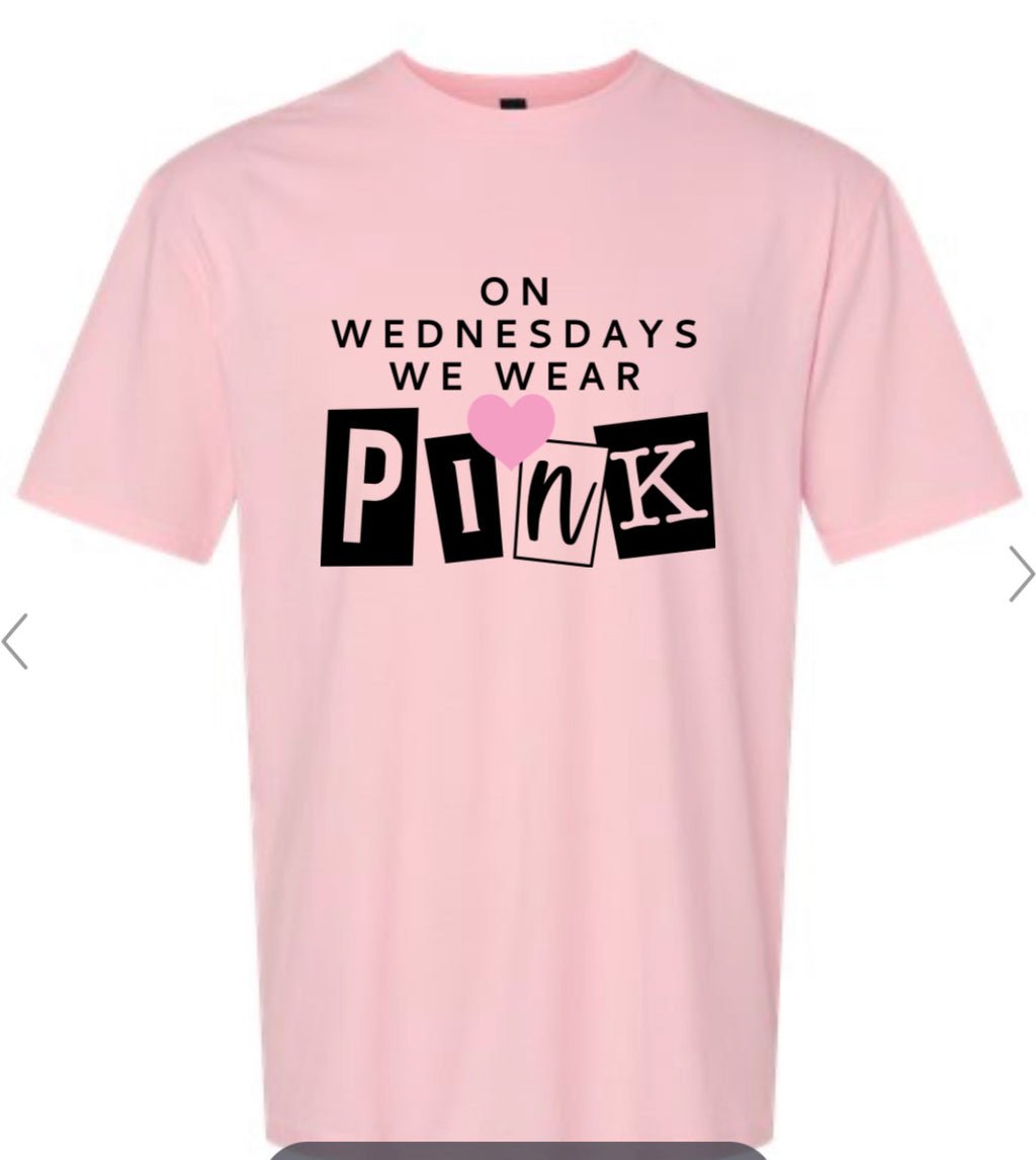 Wednesdays Pink Tshirt