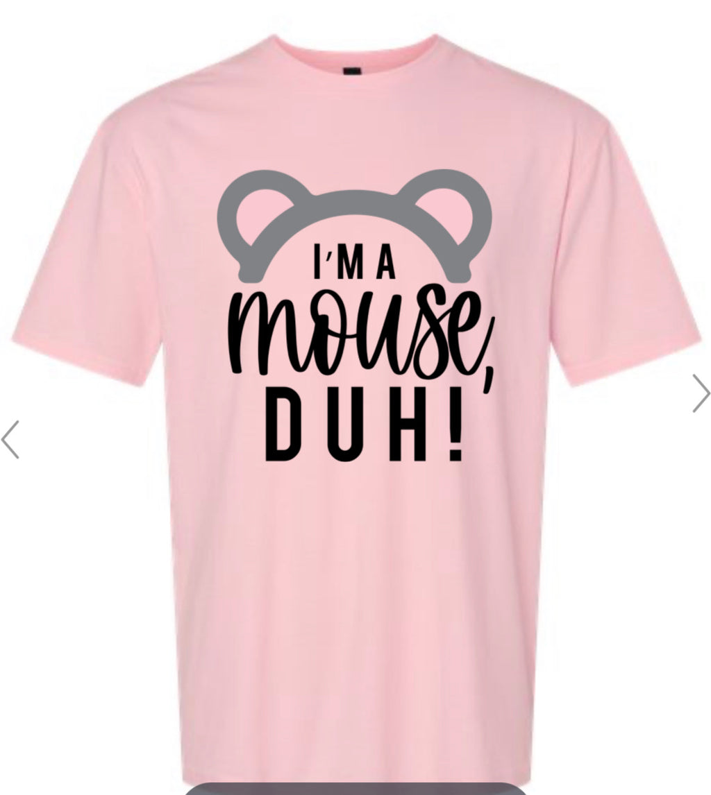 Mouse Pink Tshirt