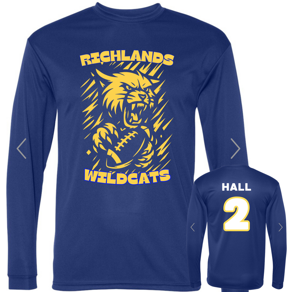 "The Lands" Adult Long Sleeve Dri Fit T-shirt