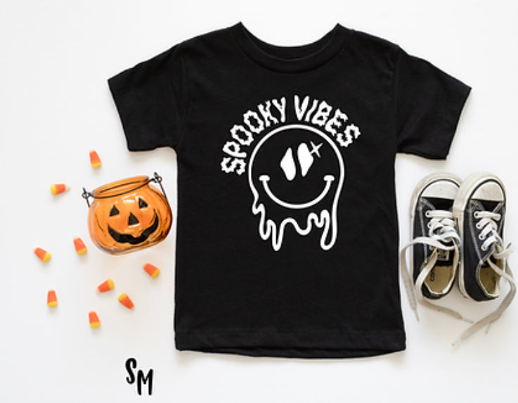 Kids Spooky Vibes Shirt
