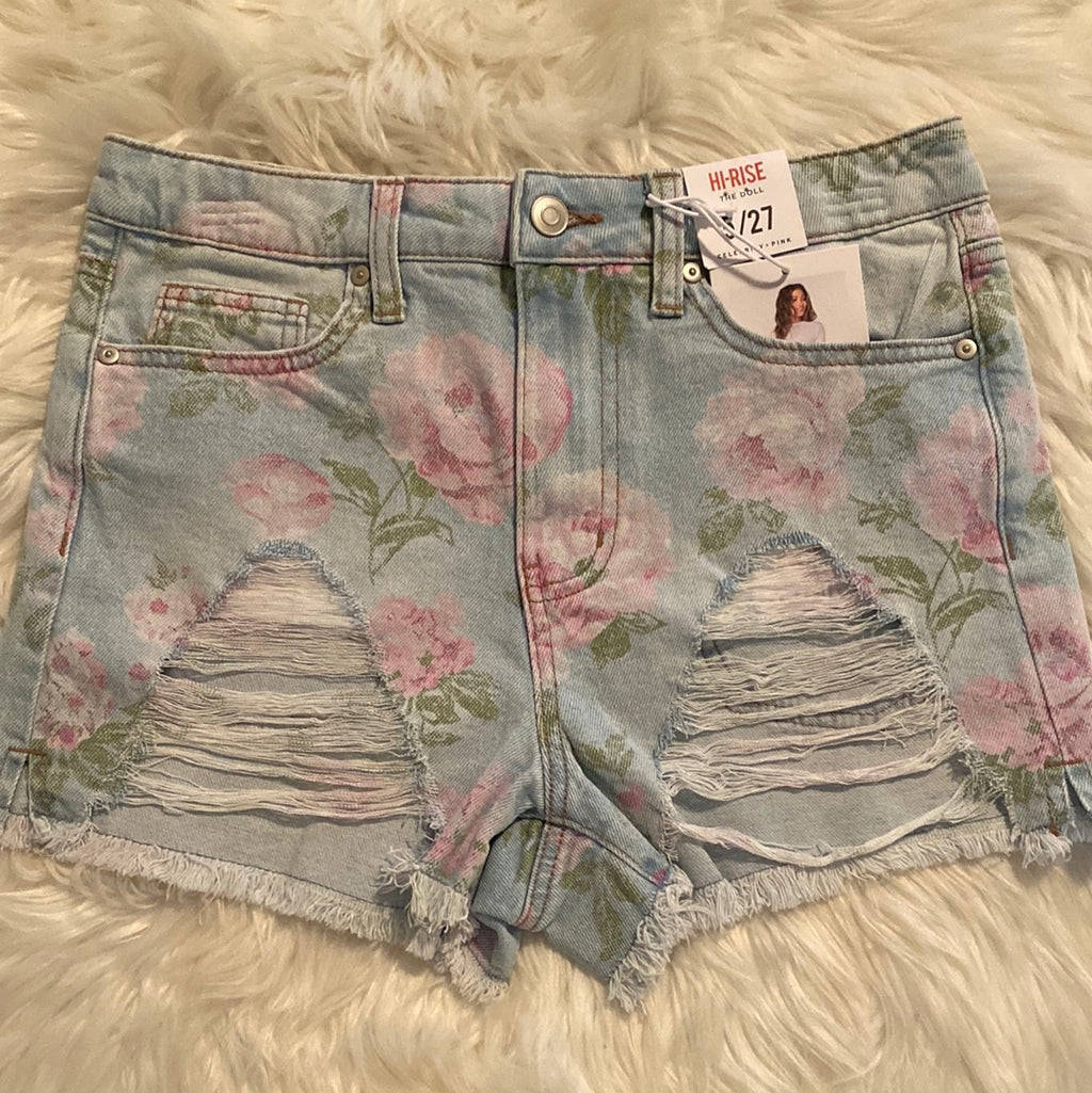 Women’s Size 5 Flower Shorts